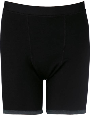 BEST4BODY Silberunterhose XL Herren schwarz