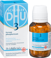 BIOCHEMIE DHU 3 Ferrum phosphoricum D 6 Tabletten