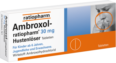 AMBROXOL-ratiopharm 30 mg Hustenlöser Tabletten