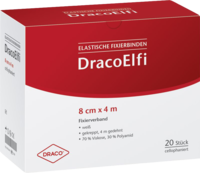 DRACOELFI elast.Fixierbinde 8 cmx4 m gekreppt