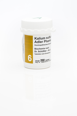 BIOCHEMIE Adler 6 Kalium sulfuricum D 6 Tabletten