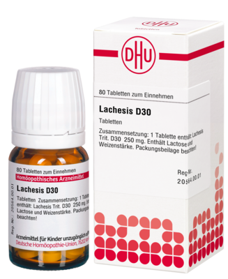 LACHESIS D 30 Tabletten