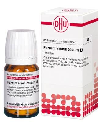 FERRUM ARSENICOSUM D 6 Tabletten