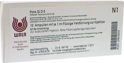 PONS GL D 5 Ampullen