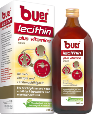 BUER LECITHIN Plus Vitamine flüssig