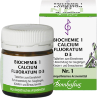 BIOCHEMIE 1 Calcium fluoratum D 3 Tabletten