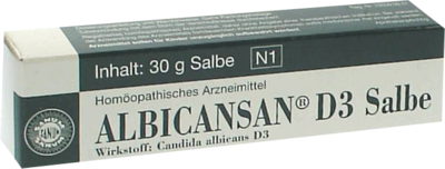 ALBICANSAN D 3 Salbe