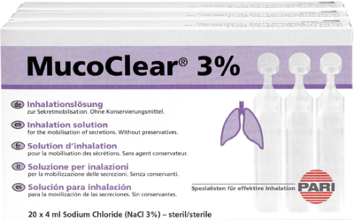 MUCOCLEAR 3% NaCl Inhalationslösung