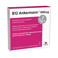 B12 ANKERMANN 1000 µg Injektionslösung Amp.