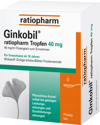 GINKOBIL-ratiopharm Tropfen 40 mg