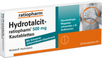 HYDROTALCIT-ratiopharm 500 mg Kautabletten