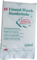 WASCHHANDSCHUHE Einmal