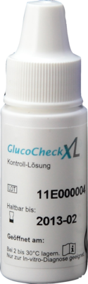 GLUCOCHECK XL Kontrolllösung mittel