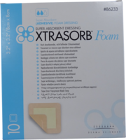 XTRASORB Foam Schaumverband 8x8 cm haftend