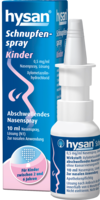 HYSAN Schnupfenspray Kinder