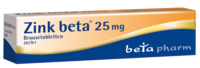 ZINK BETA 25 Brausetabletten