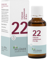 BIOCHEMIE Pflüger 22 Calcium carbonicum D 6 Tropf.