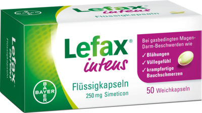 LEFAX intens Flüssigkapseln 250 mg Simeticon