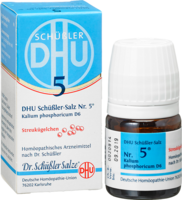 BIOCHEMIE DHU 5 Kalium phosphoricum D 6 Globuli