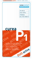 CUREA P1 duo active superabs.Wundaufl.10x20 cm