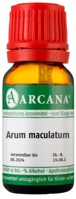 ARUM MACULATUM LM 19 Dilution