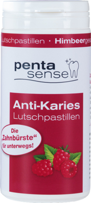 ANTI-KARIES Lutschpastillen Himbeere