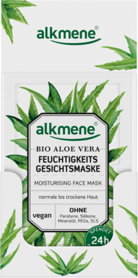 ALKMENE Feuchtigkeits Gesichtsmaske Bio Aloe Vera