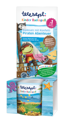 TETESEPT Kinder Badespaß Konfetti PiratenAbenteuer