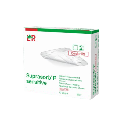 SUPRASORB P sensitive PU-Schaumv.bor.lite 15x15cm