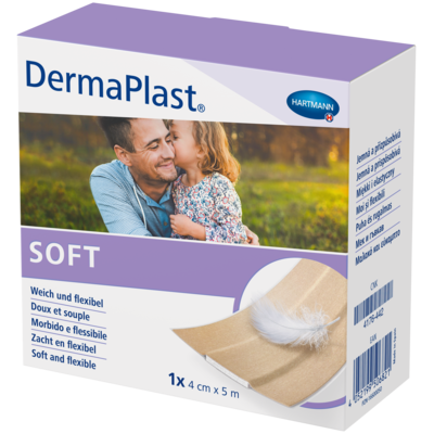 DERMAPLAST SOFT Pflaster 4 cmx5 m