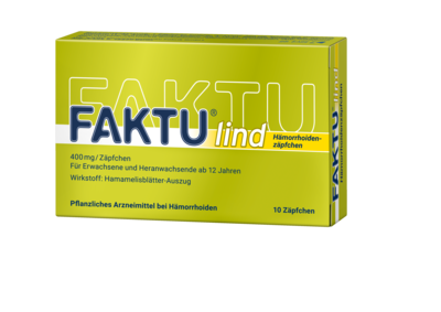 FAKTU lind Hämorrhoidenzäpfchen