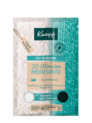 KNEIPP 2in1 Badezusatz 20min.MEERESBRISE 40g+10ml